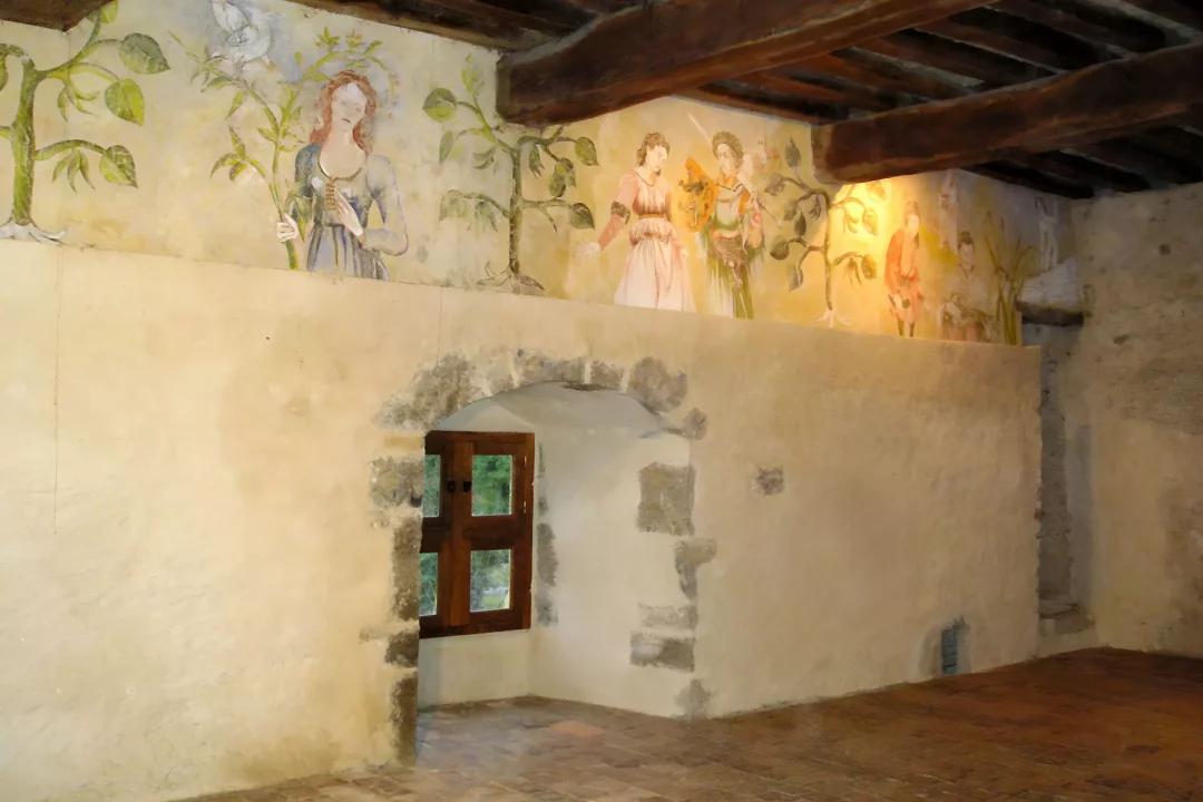 03-fresque-murale l'histoire de dame Pernelle
