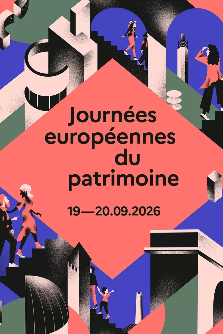 Affiche Journées européennes du patrimoine 2026